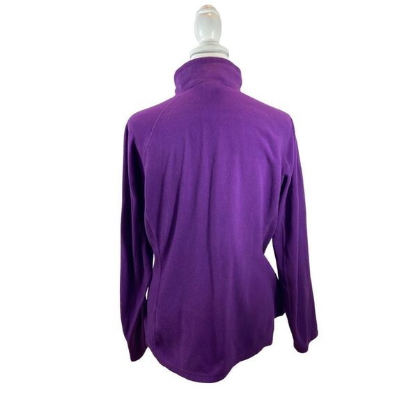 Ladies The North Face Lightweight Purple 1/4 Zip Fleece Size Medium - Picture 6 of 9